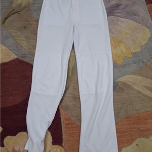 NWT White Baseball Pants
